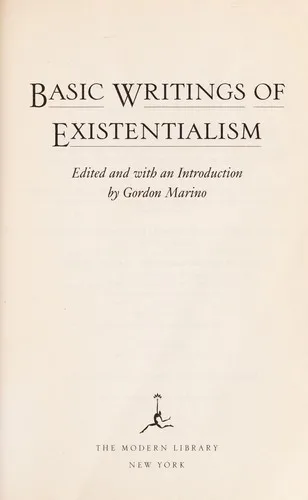 Basic Writings of Existentialism book cover